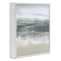 Stupell Industries Subdued Pastel Tides Framed Giclee, design by Ethan Harper