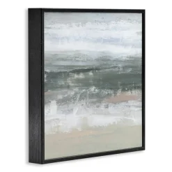 Stupell Industries Subdued Pastel Tides Framed Giclee, design by Ethan Harper
