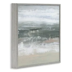 Stupell Industries Subdued Pastel Tides Framed Giclee, design by Ethan Harper