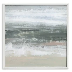 Stupell Industries Subdued Pastel Tides Framed Giclee, design by Ethan Harper