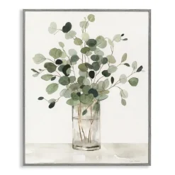 Stupell Industries Traditional Eucalyptus Herb Framed Giclee By Carol Robinson