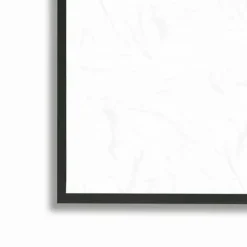 Stupell Industries White & Green Bright Natural Flower Photograph with Black Frame Wall Accent