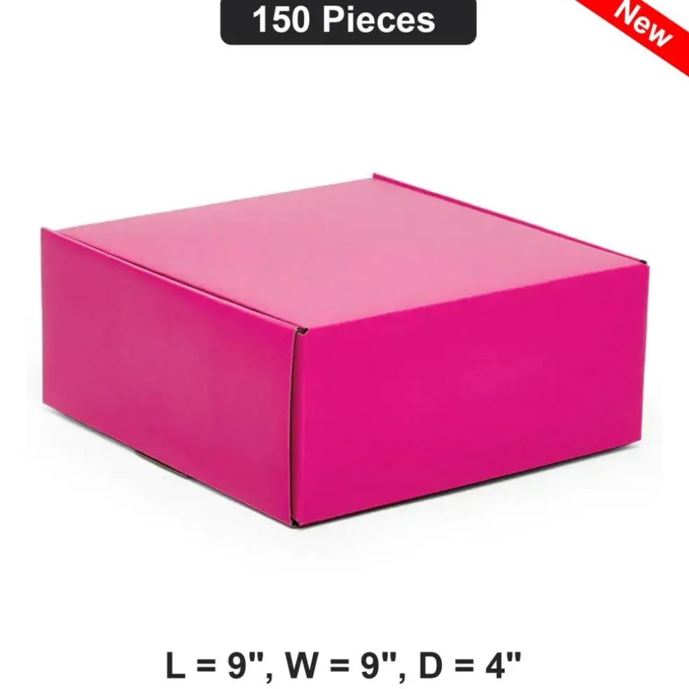 Sturdy Mailing Boxes for Safe Shipping Perfect 9" x 9" x 4"