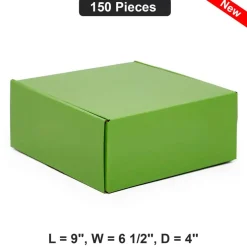 Sturdy Mailing Boxes Perfect Dimensions 9" x 6.5" x 4" for Secure Shipping