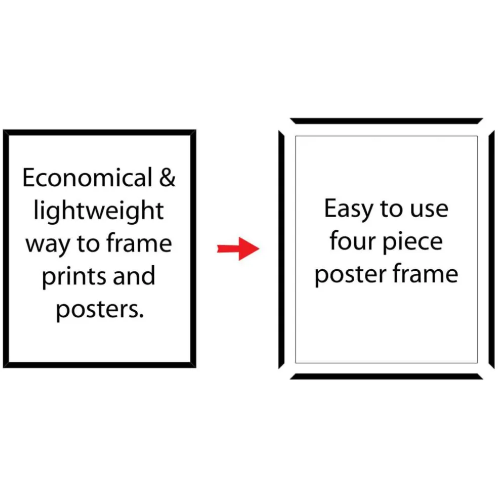 Styleline™ Black Poster Frame by Studio Décor®