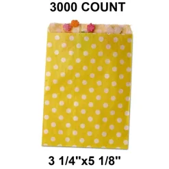 Stylish Small Dots Bags Compact 3 1/4" x 5 1/8"