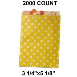 Stylish Small Dots Bags Compact 3 1/4" x 5 1/8"
