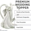 Stylized Dancing Wedding Cake Topper