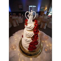 Stylized Dancing Wedding Cake Topper