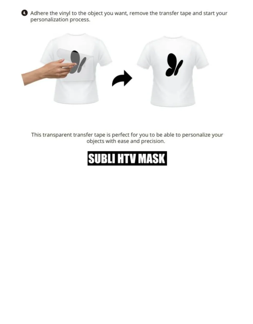 SUBLI HTV MASK™ 8”x9”- 15 SHEETS Free Delivery Transfer Paper And Vinyl Tape