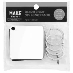 1.9" Sublimation Keychains by Make Market®, 4ct.
