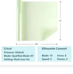 SUBLIPRINT Sublimation HTV for Dark and Light Fabric 15