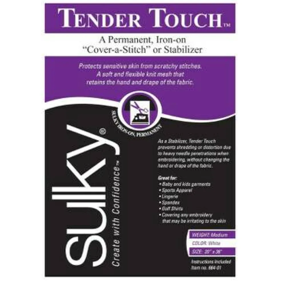 Sulky Tender Touch Stabilizer - White - 20" x 1 yd. Pkg.