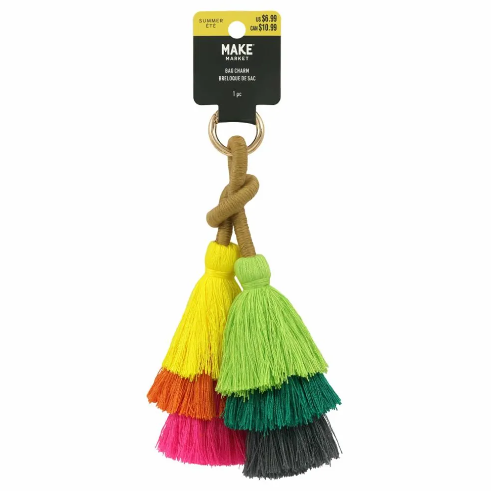 Summer Bright Tassels Bag Charm by Make Market®