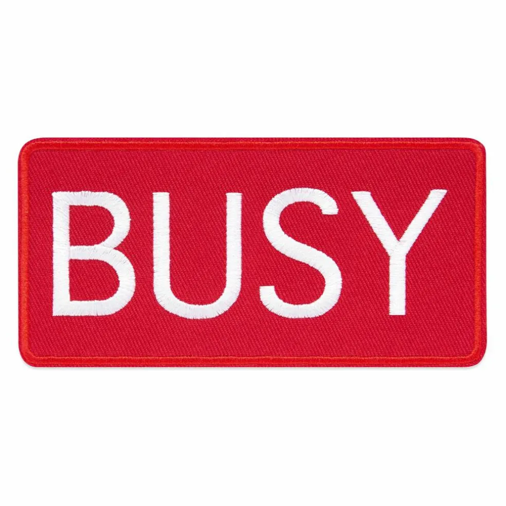 Summer Busy Iron-On & Adhesive Embroidered Patch by Make Market®