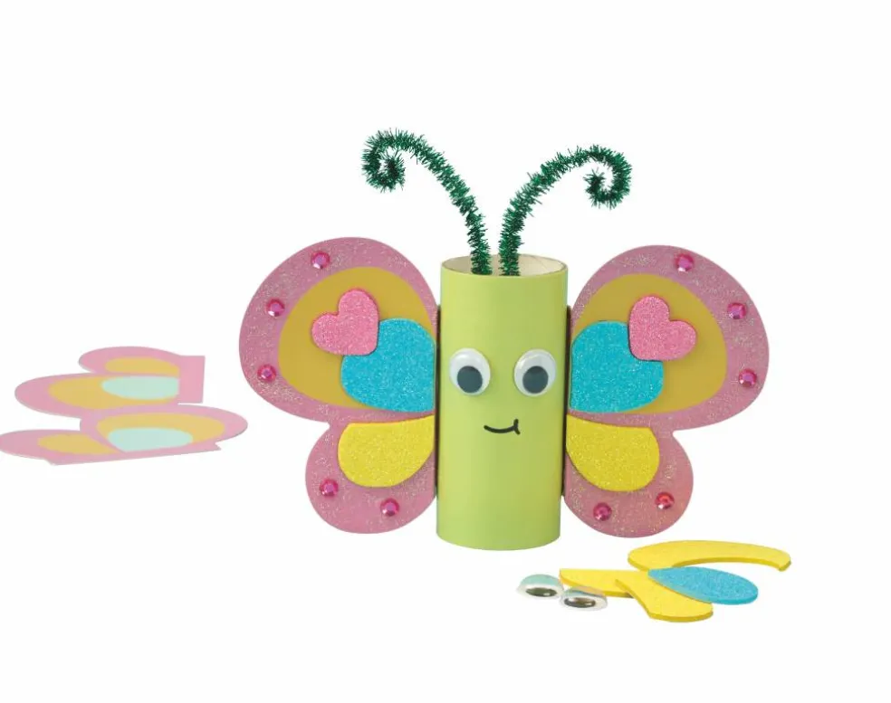 Summer Butterfly Paper Roll Craft Kit by Creatology™