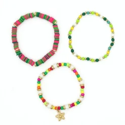 Summer Flower Beaded Bracelet Set by Make Market®