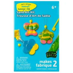 Summer Flower & Butterfly Glow-in-the-Dark Sand Art Kit by Creatology®