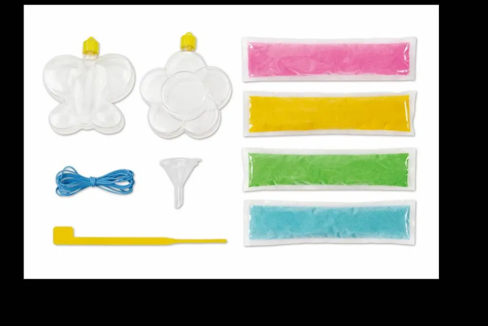 Summer Flower & Butterfly Glow-in-the-Dark Sand Art Kit by Creatology®