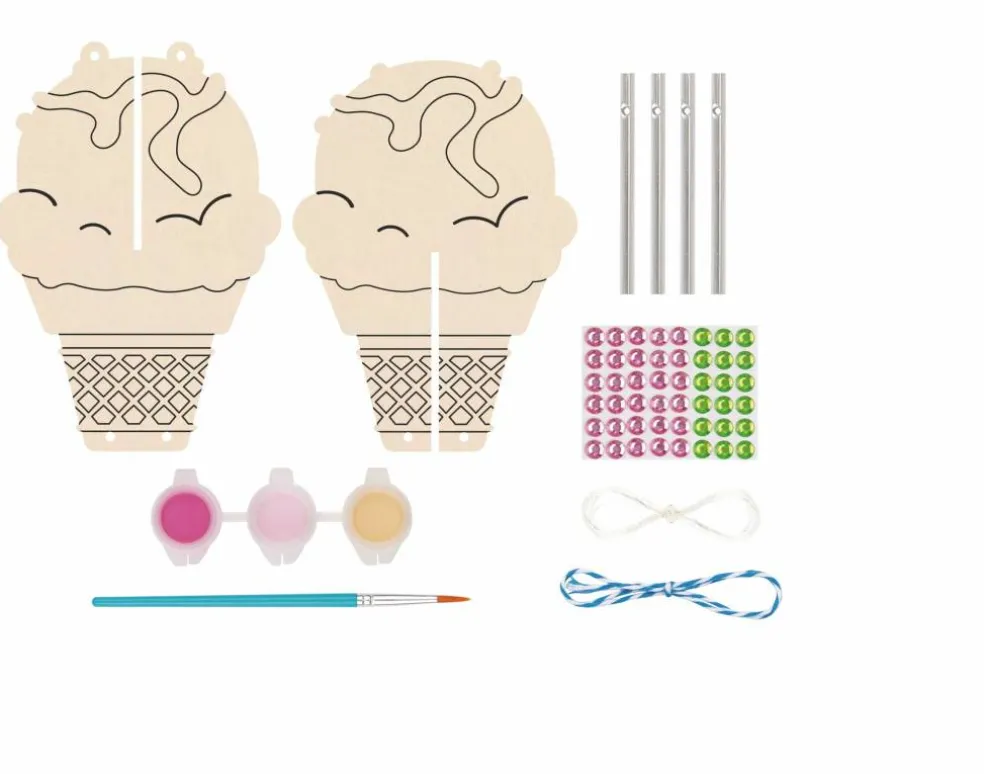 Summer Ice Cream Wind Chime Craft Kit by Creatology™