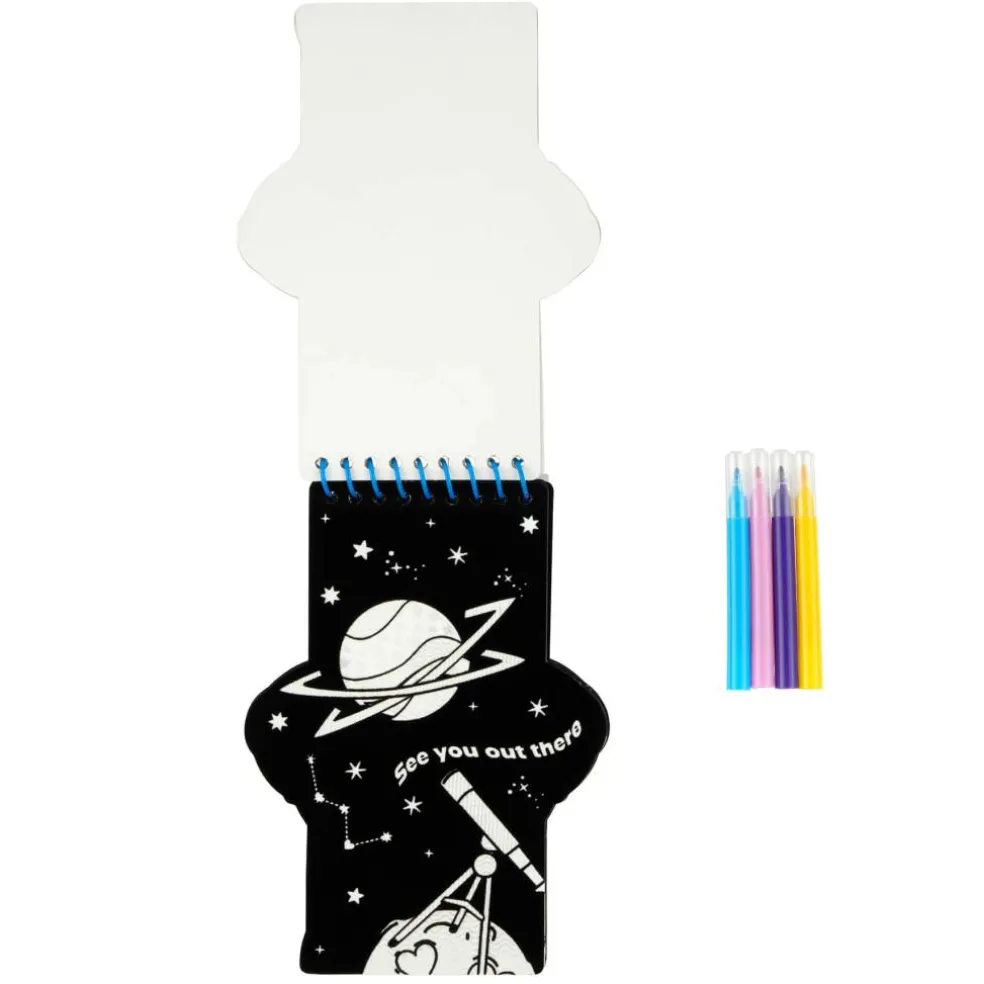 Summer Space Velvet On-the-Go Coloring Book by Creatology™