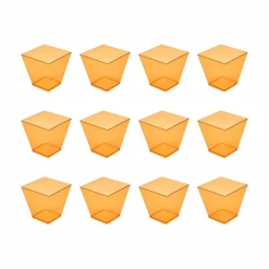 Summer Square Mini Cups, 12ct. by Makery™