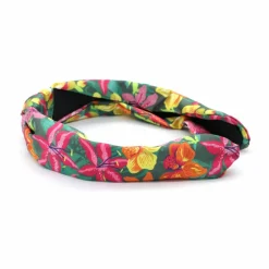 Summer Tropical Orchid & Lily Fabric Headband by Make Market®