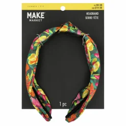 Summer Tropical Orchid & Lily Fabric Headband by Make Market®
