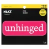 Summer Unhinged Iron-On & Adhesive Embroidered Patch by Make Market®