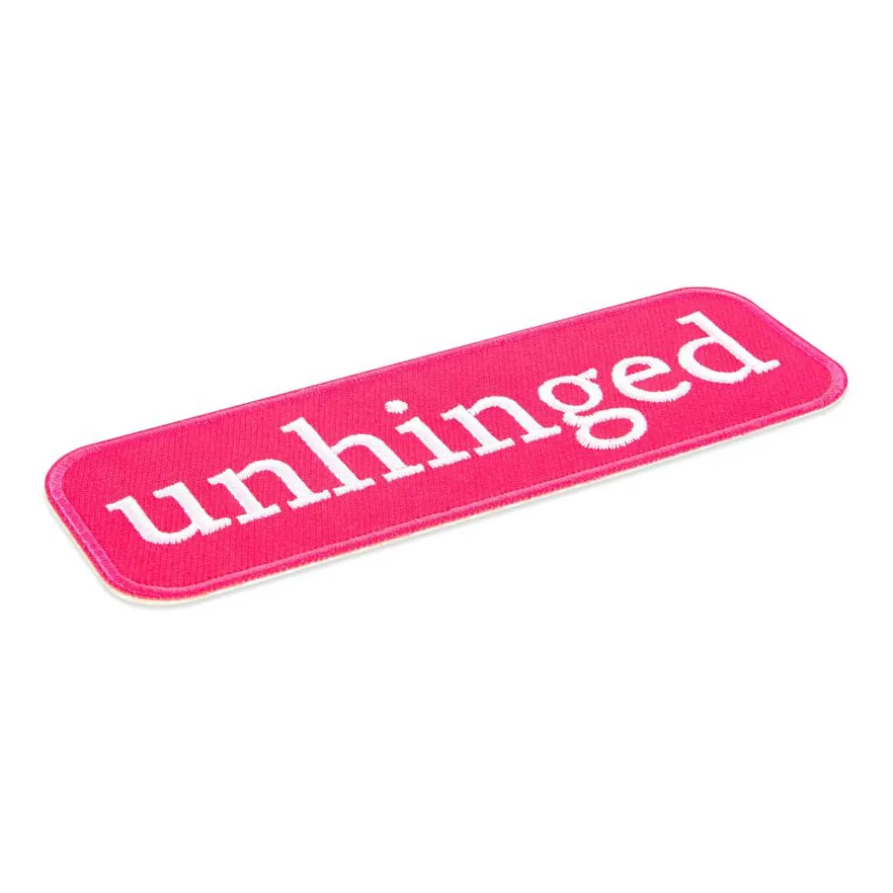 Summer Unhinged Iron-On & Adhesive Embroidered Patch by Make Market®