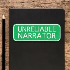 Summer Unreliable Narrator Iron-On & Adhesive Embroidered Patch by Make MarketĀ®