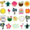 Summer Vibes Iron-On & Adhesive Embroidered Patch Set by Make Market®