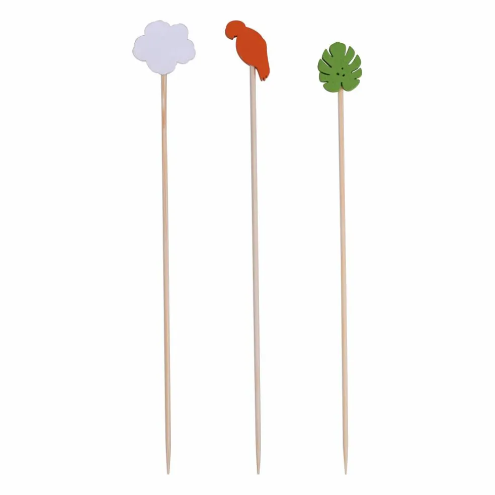 8" Summer Wood Skewers, 12ct. by Makery™