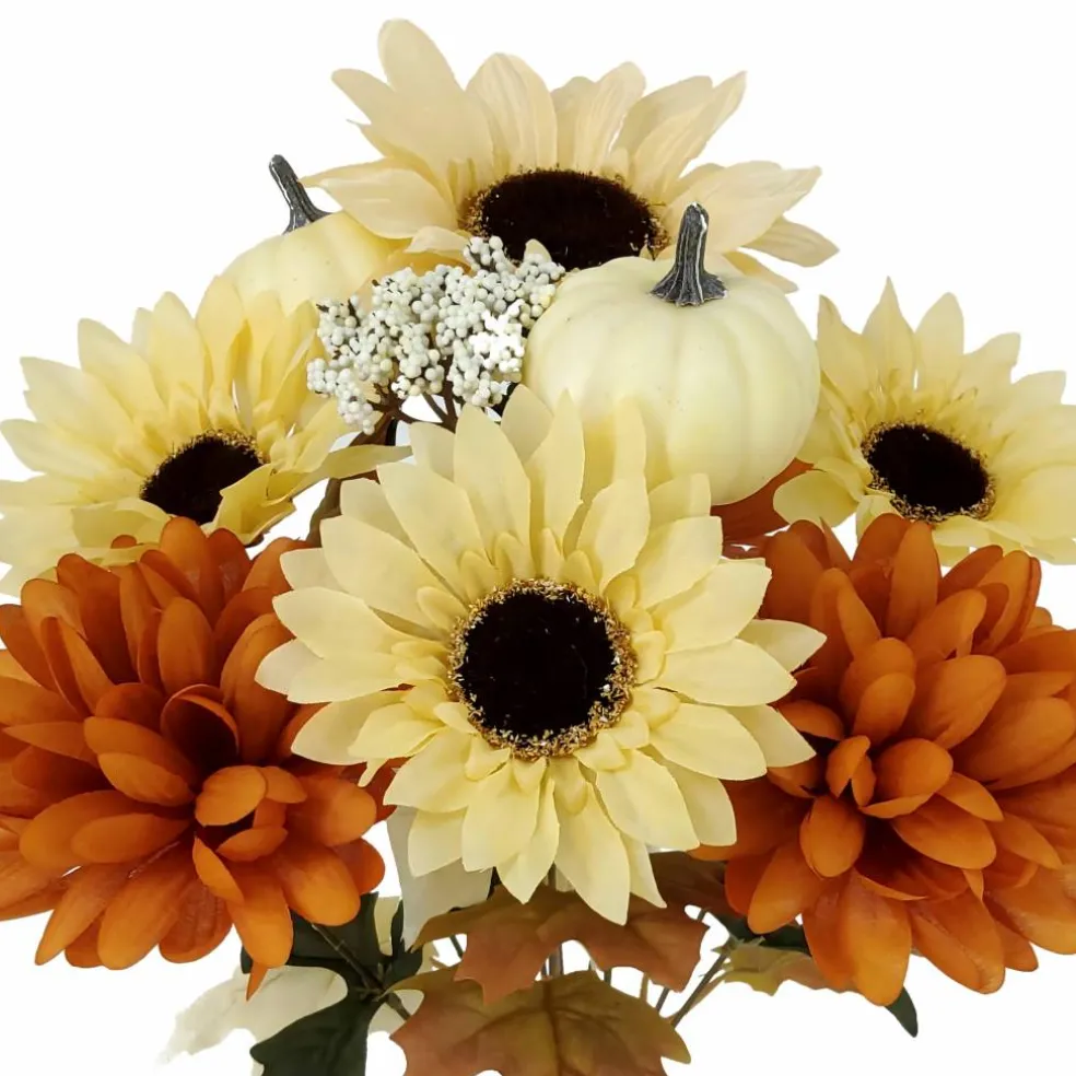 19.5" Sunflower & Pumpkin Mix Bush by Ashland®