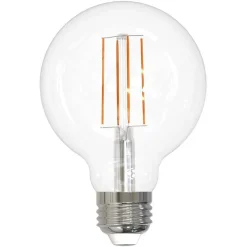 Sunlite 8.5w 120v LED G25 Globe E26 Base Dimmable 2200K Bulb - Warm White