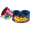 Superhero Super Student Slap Bracelets, 10/Pack