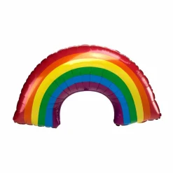SuperShape™ 34" Iridescent Rainbow Holographic Foil Balloon