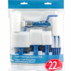 Super Value 22 Piece Foam Brush Set By Artist's Loft™ Necessities™
