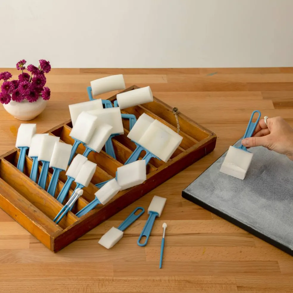Super Value 22 Piece Foam Brush Set By Artist's Loft™ Necessities™