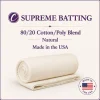 Supreme Batting - 80/20 Cotton/Poly Blend - 15 Yard Roll (93" x 15yds)