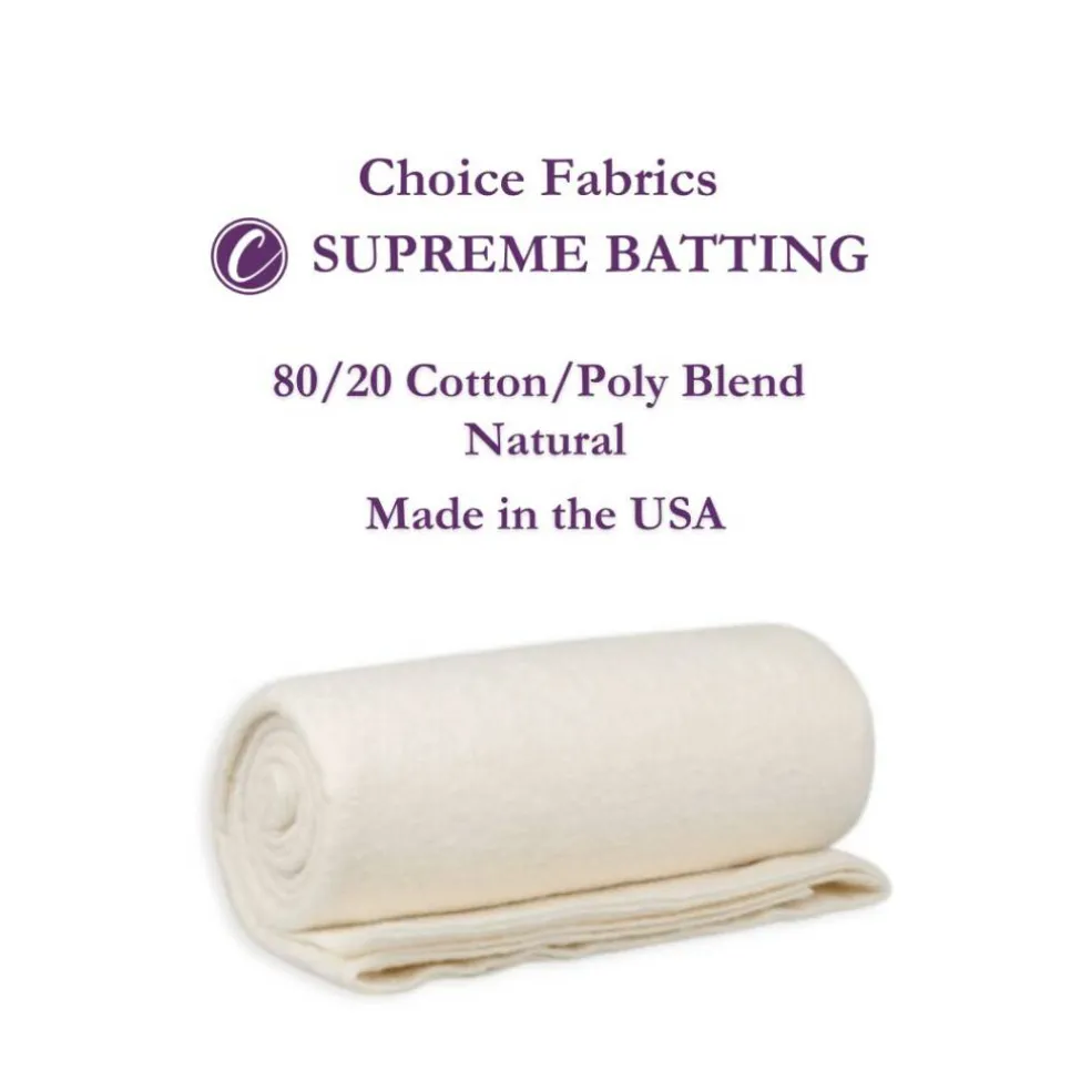 Supreme Batting 80/20 - 93" Wide - By the Yard