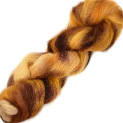 Suri Sensation Brushed Suri Alpaca: Super-Soft Lace Weight Yarn for Knit and Crochet, Non-Itchy, Pacific Northwest Hand Dyed.