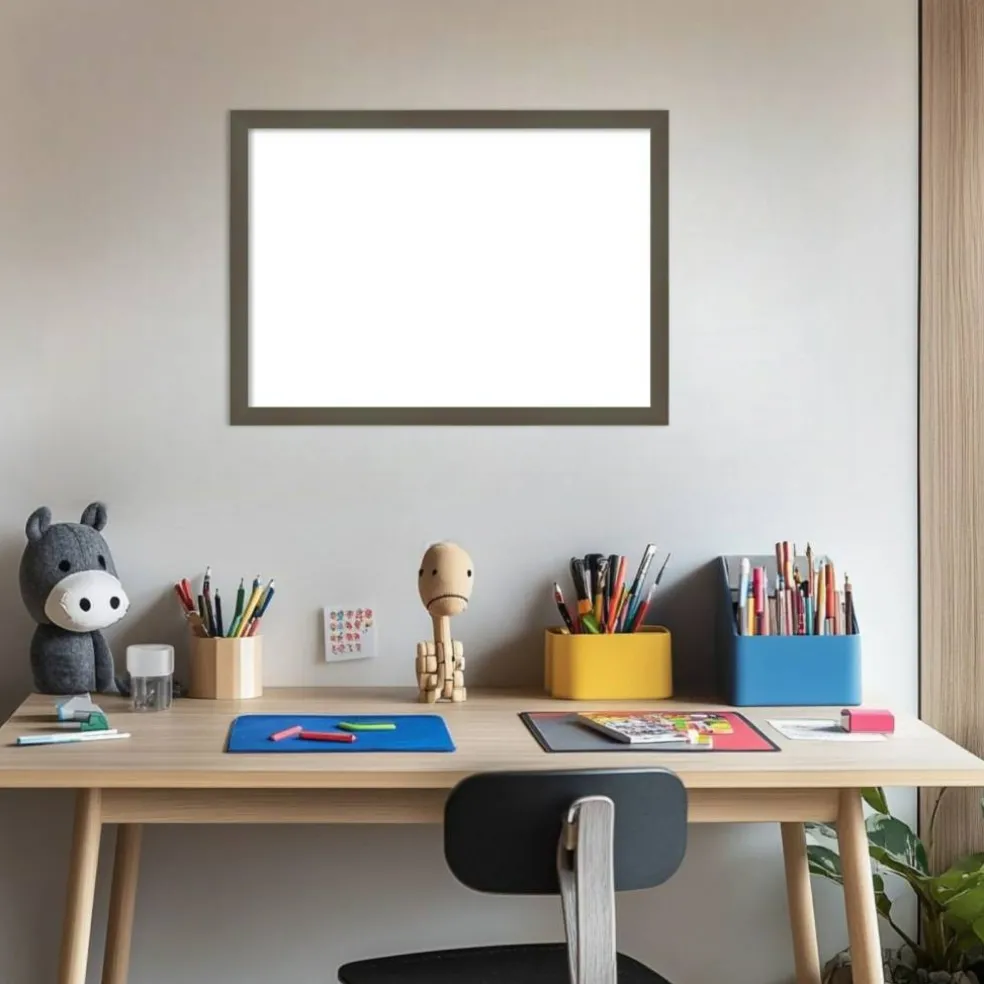 Svelte Framed Dry Erase Magnetic Board