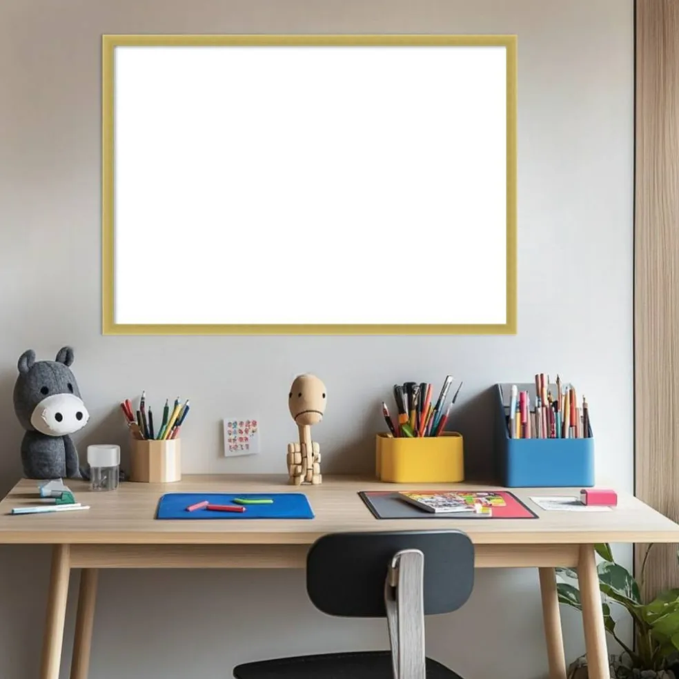 Svelte Framed Dry Erase Magnetic Board