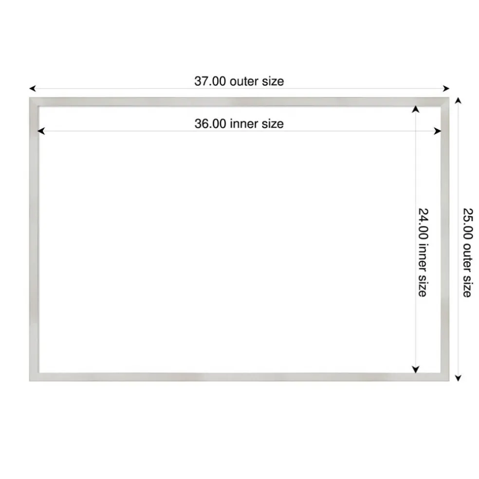 Svelte Framed Dry Erase Magnetic Board