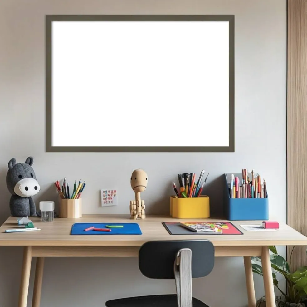 Svelte Framed Dry Erase Magnetic Board