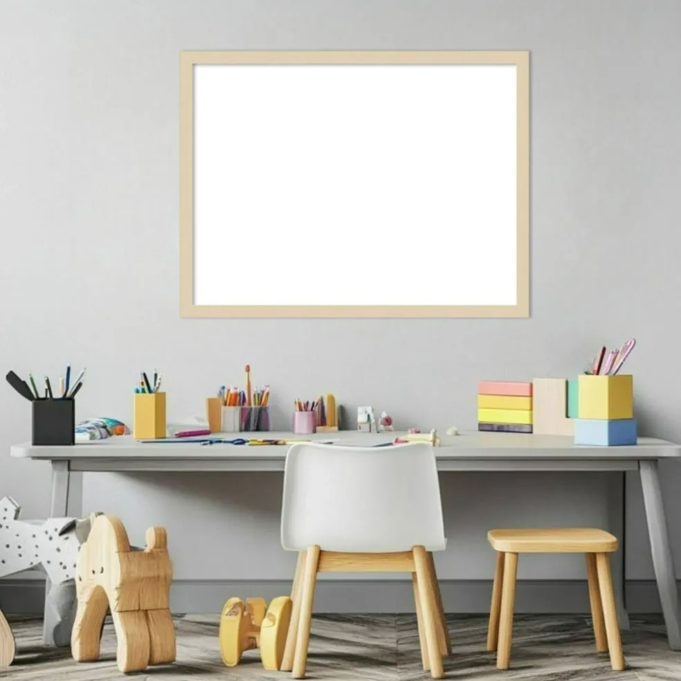 Svelte Framed Dry Erase Magnetic Board