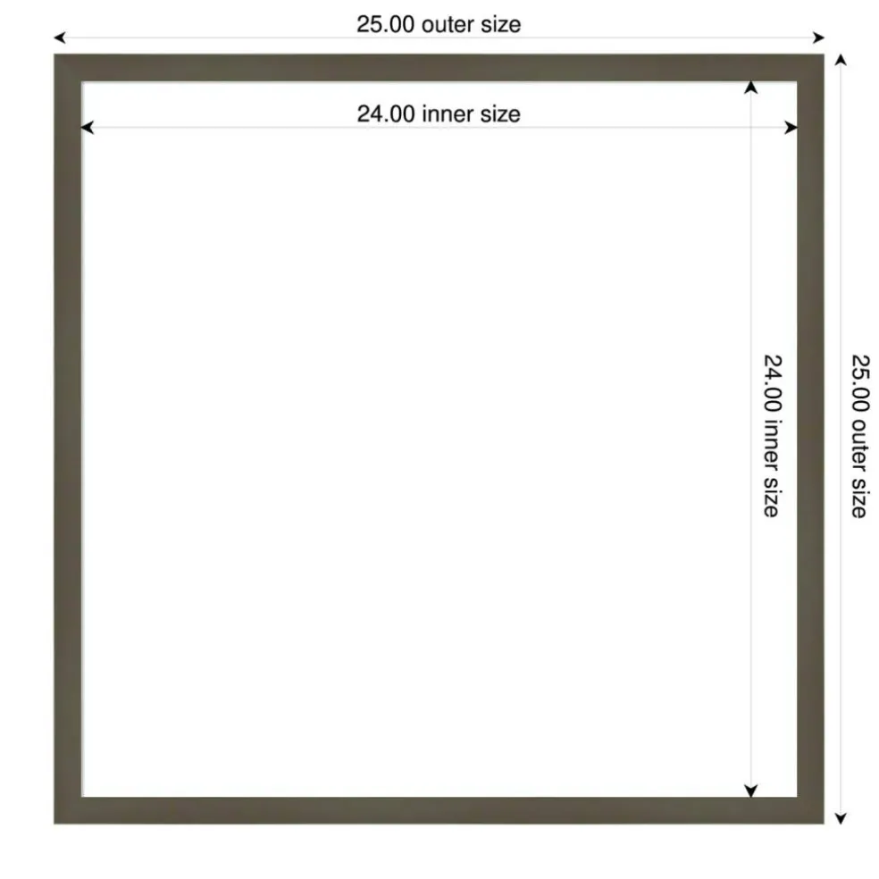 Svelte Framed Dry Erase Magnetic Board