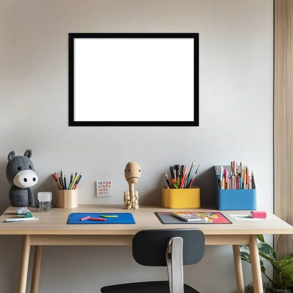 Svelte Framed Dry Erase Magnetic Board