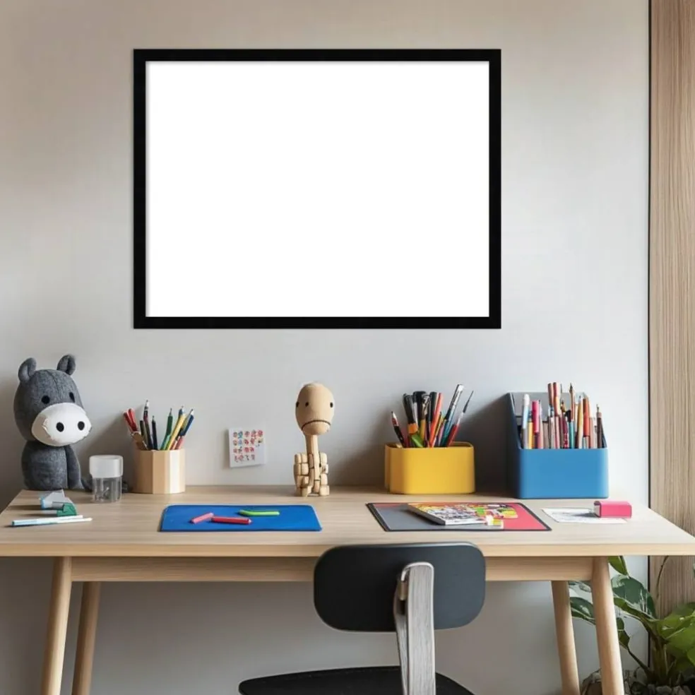 Svelte Framed Dry Erase Magnetic Board